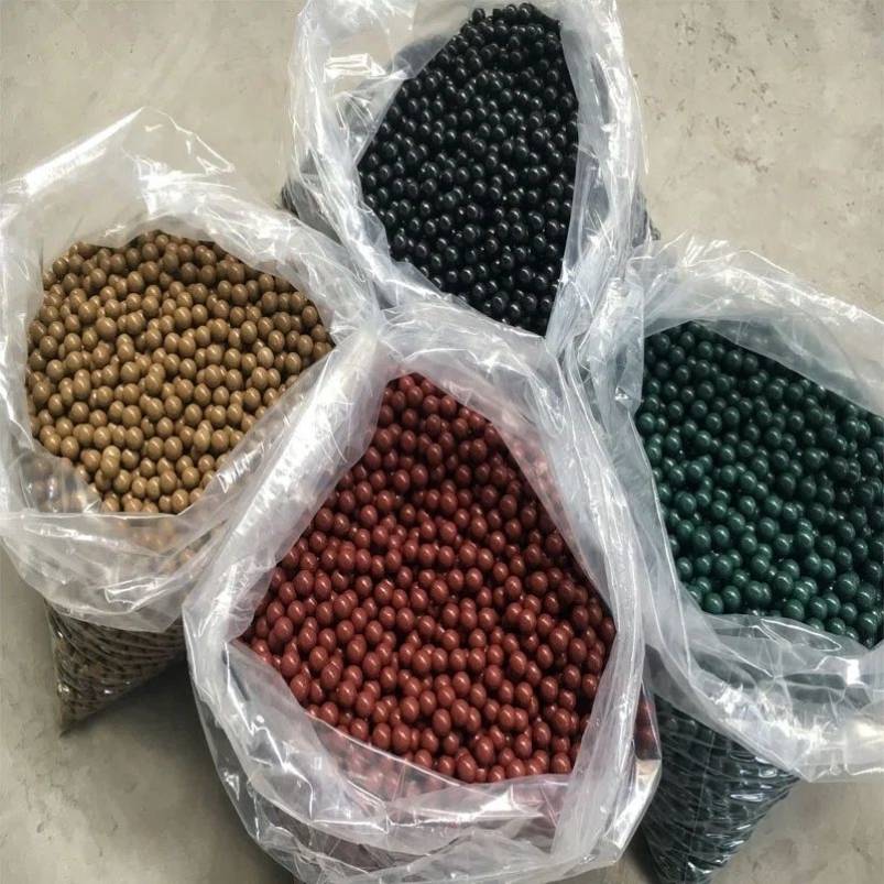 two pounds of safety mudballs 9-10 mm